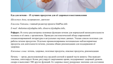 Photo of Здоровье печени: важные факты